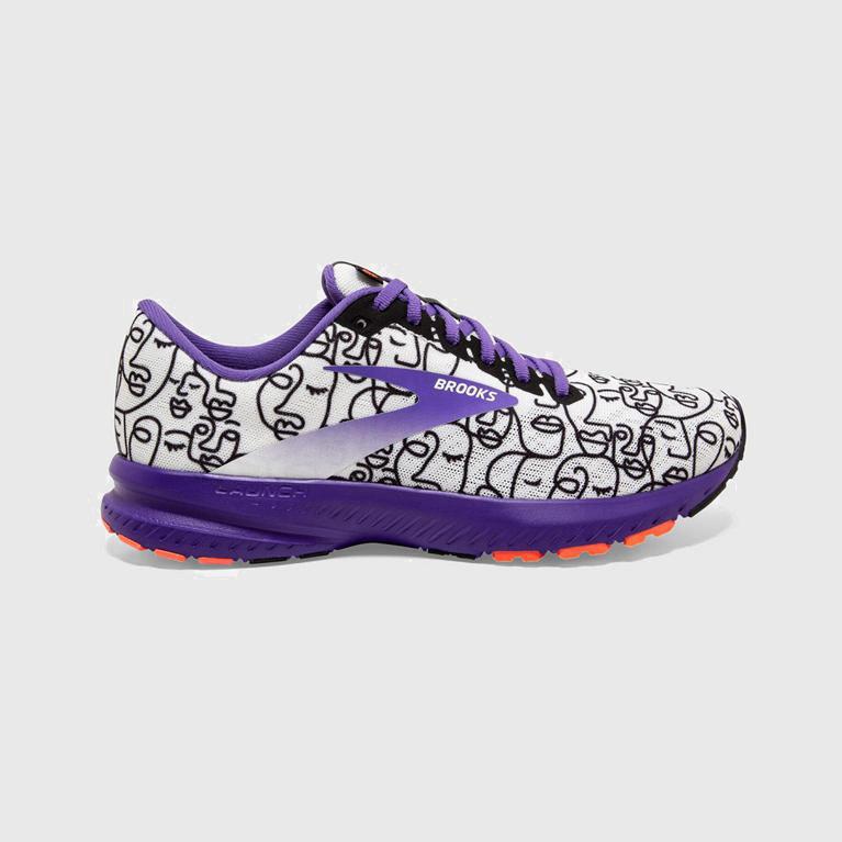 Brooks Launch 7 NZ - Women's Road Running Shoes - Purple (89314-MGST)